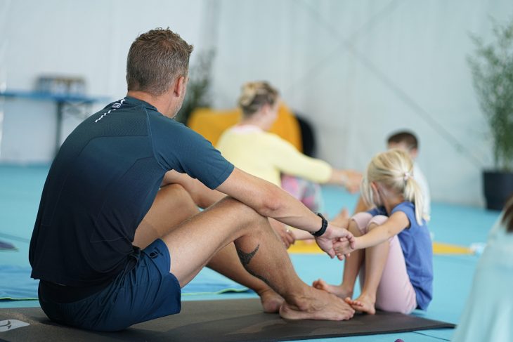 Be-Fit atelier cours yoga parent enfant