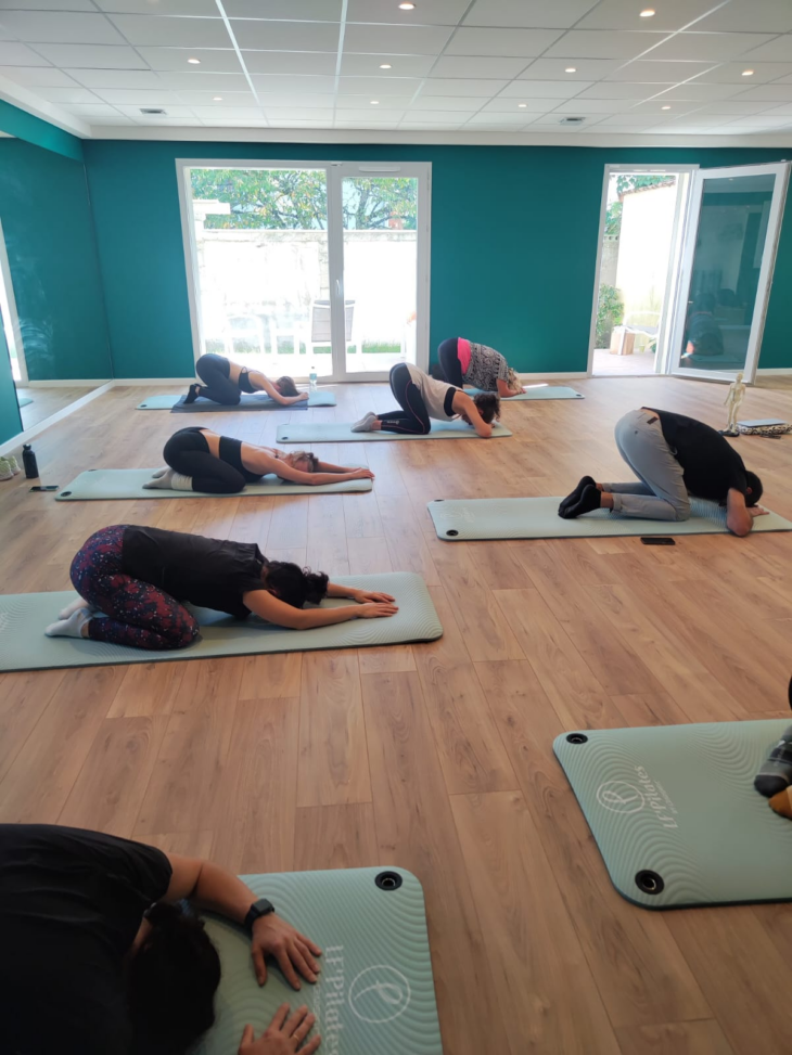 séance de yoga détente