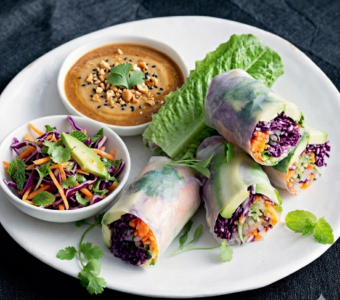 rouleaux de printemps healthy
